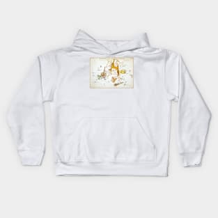 Hercules constellation Kids Hoodie